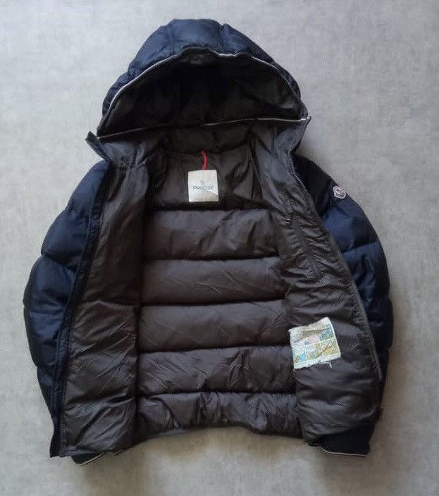 Moncler Moncler Thomas Down Puffer Jacket Coat Navy Size 3 Size US L / EU 52-54 / 3 - 4 Thumbnail