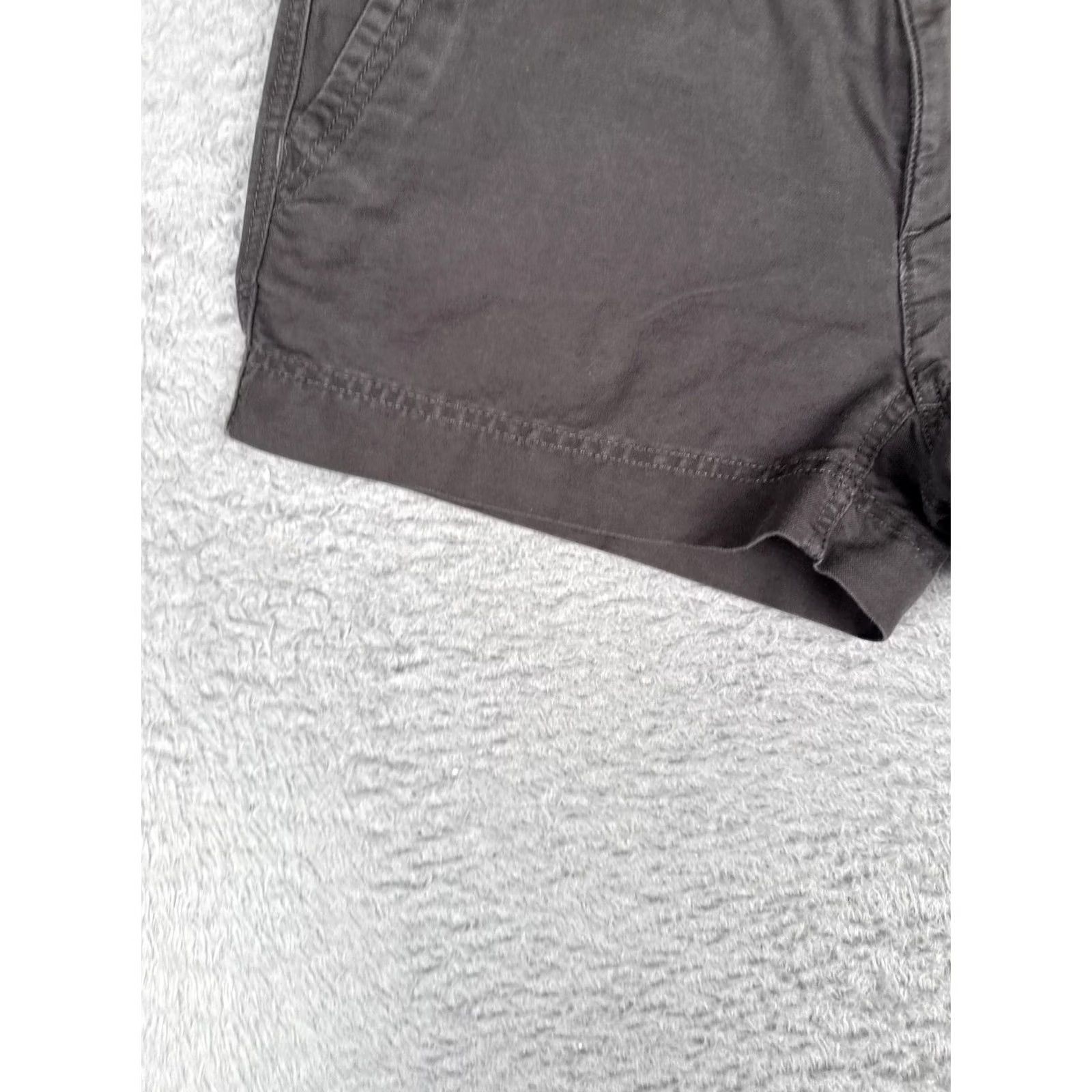 The North Face The North Face Shorts Womens 6 Gray Cotton Linen Chino 3 Inseam Pockets Casual Size 28" / US 6 / IT 42 - 3 Thumbnail