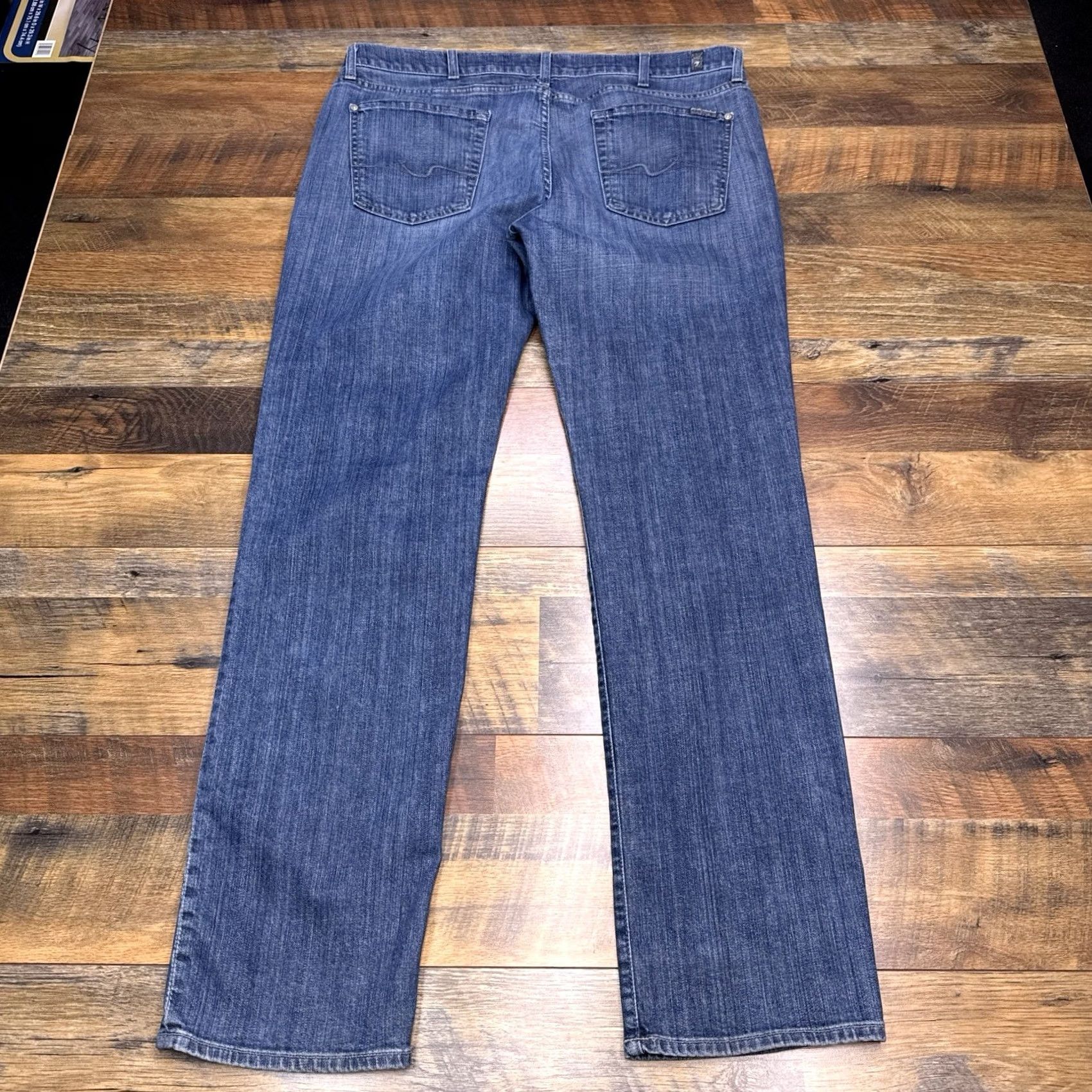 7 For All Mankind 7 For All Mankind Slimmy Jeans Mens 40 Luxe Performance Stretch Jeans Size US 40 / EU 56 - 3 Thumbnail