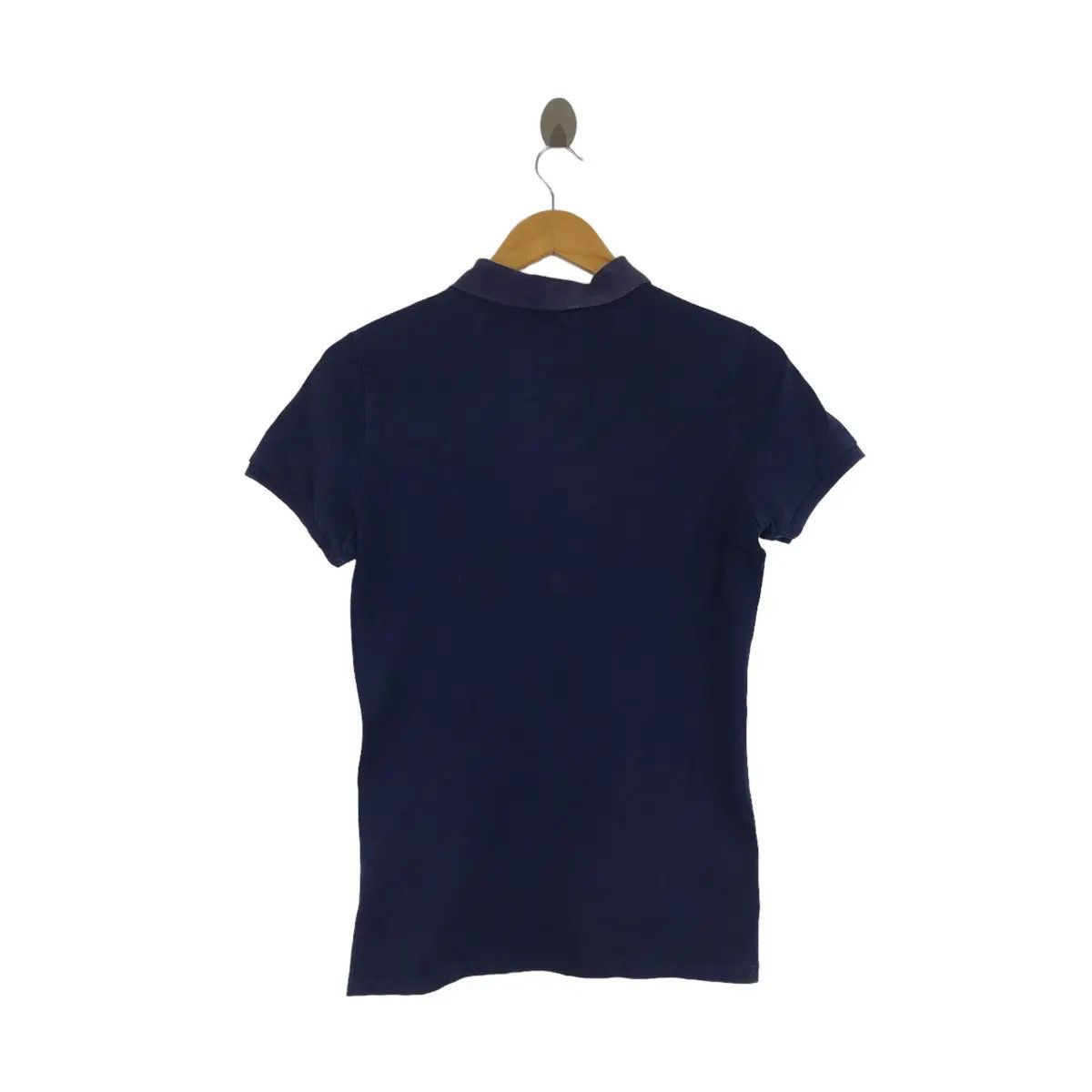Polo Ralph Lauren Vtg POLO RALPH LAUREN Small Pony Blue Polo Tee Shirt Cotton Size L / US 10 / IT 46 - 3 Thumbnail