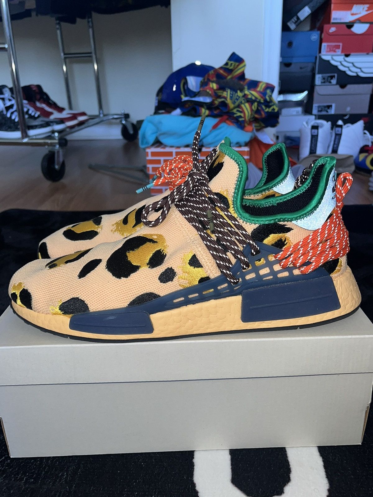 Adidas × Humanrace × Pharrell Size 11.5 - adidas Pharrell x NMD Human Race Animal Print Size US 11.5 / EU 44-45 - 2 Thumbnail