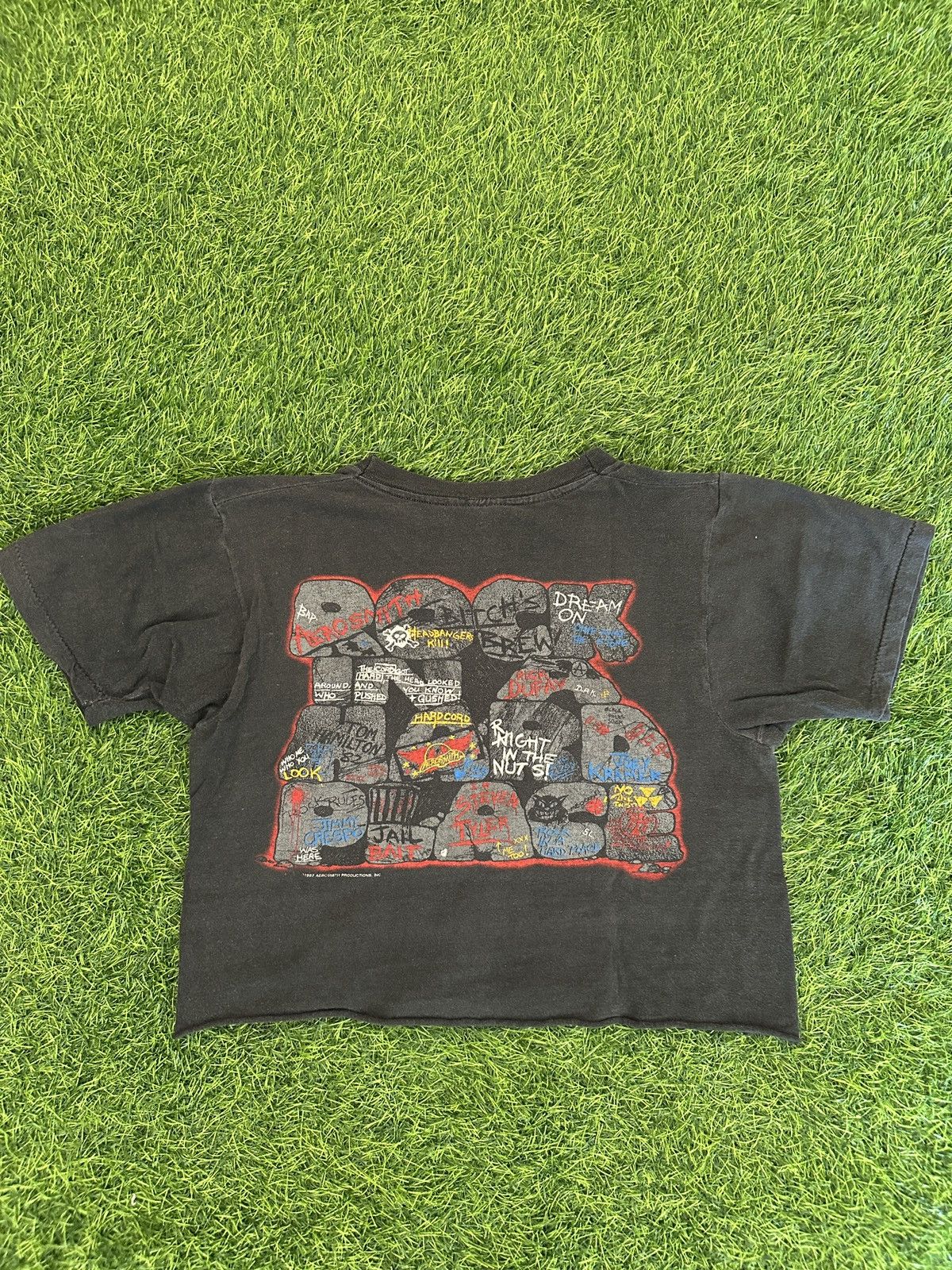 Band Tees Vintage aerosmith 80s rock in a hard place tour t shirt szM Size M / US 6-8 / IT 42-44 - 2 Thumbnail