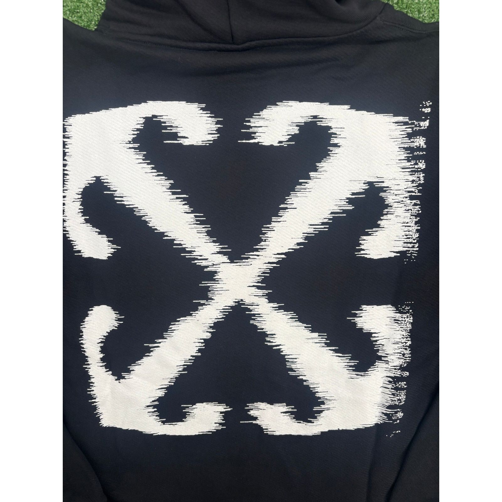 Off-White OFF-WHITE "Windy Arrows" Black Pullover Hoodie Size XS Size US XS / EU 42 / 0 - 2 Thumbnail
