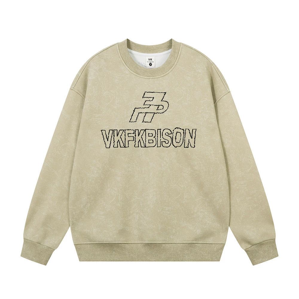 Vintage Men's casual loose street letter embroidered sweatshirt Size US L / EU 52-54 / 3 - 1 Thumbnail