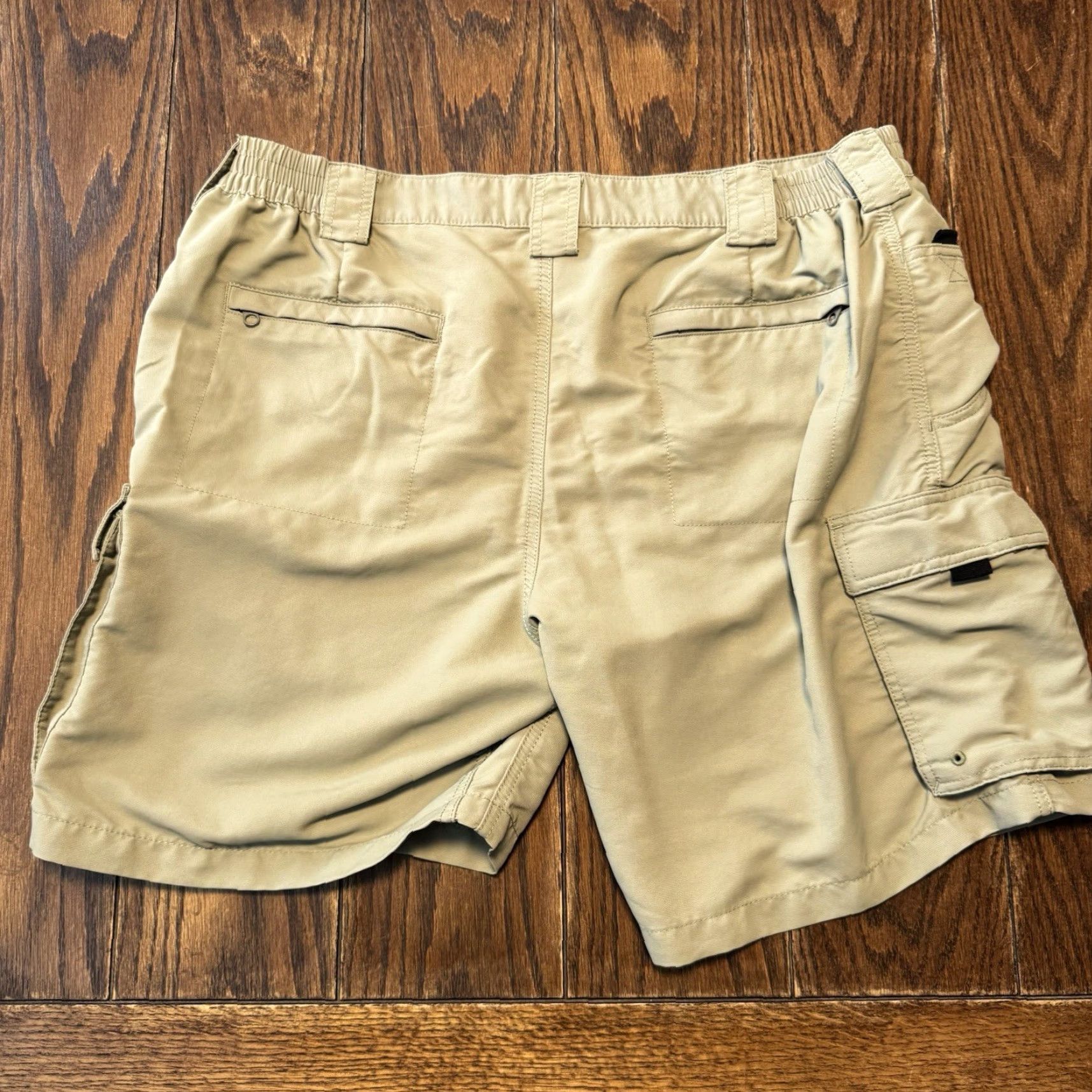Rails Rail Riders Shorts Mens XL Green Cargo Hiking Nylon LOA Adventure Fishing Size US 36 / EU 52 - 5 Thumbnail