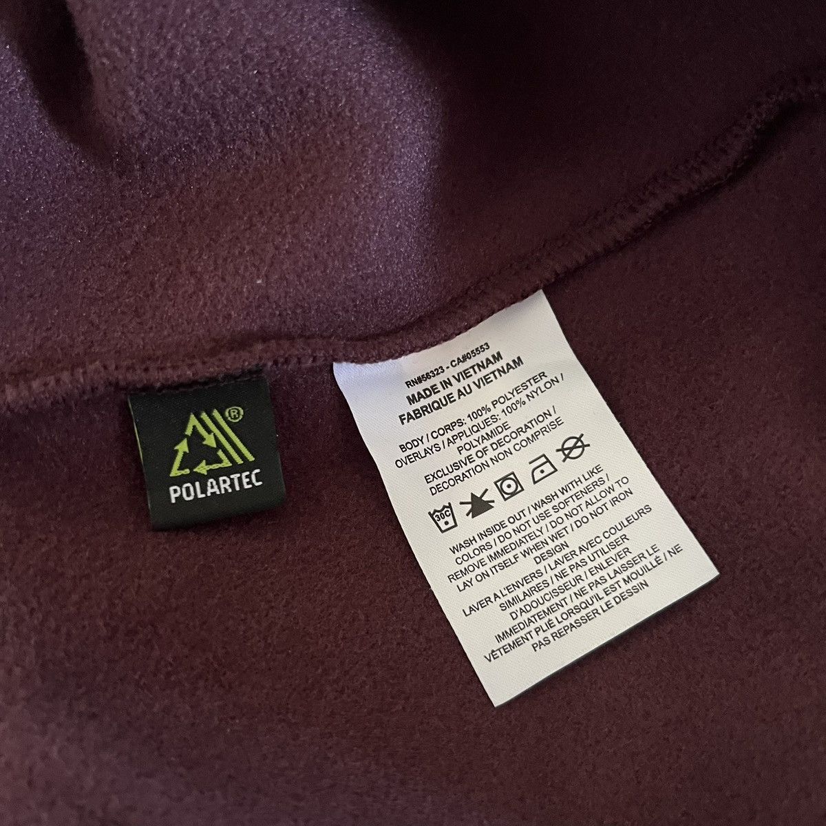 Nike Nike Trail Polartec 1/4-Zip Fleece Running Top - Burgundy Size US M / EU 48-50 / 2 - 3 Thumbnail