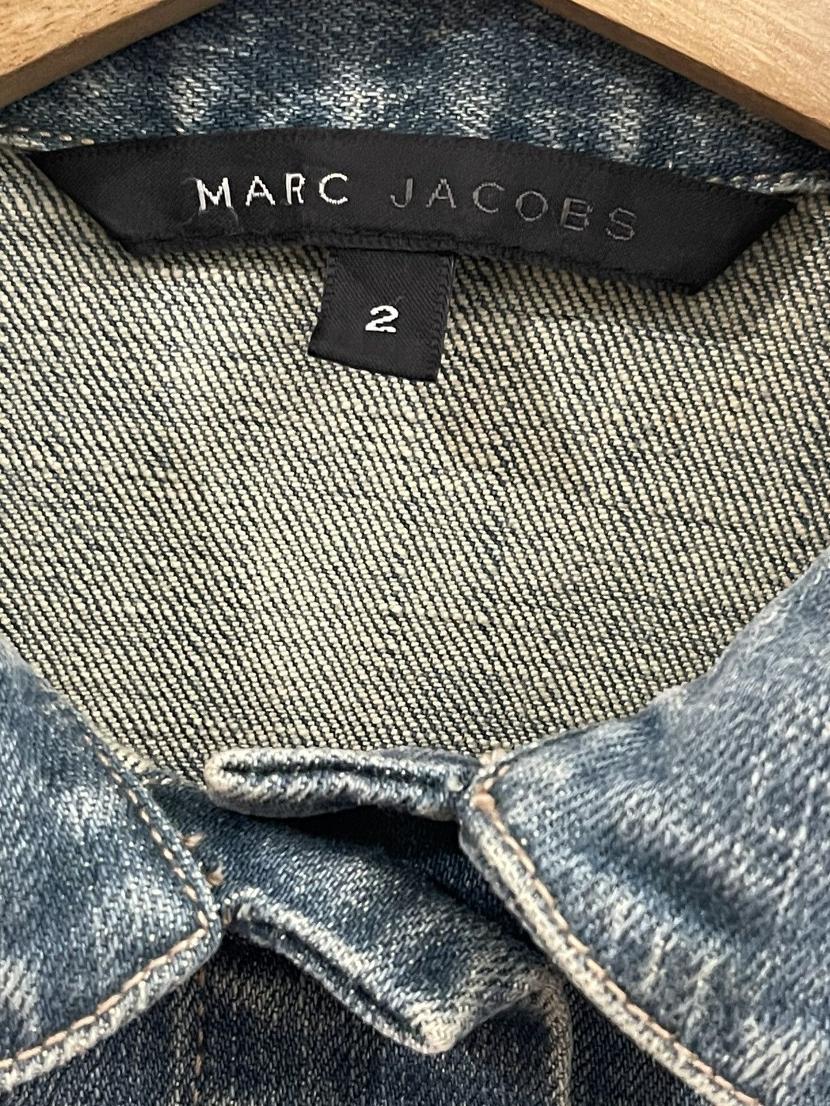 Heaven by Marc Jacobs × Marc Jacobs × Marc by Marc Jacobs Marc Jacobs Denim Jacket Size S / US 4 / IT 40 - 4 Thumbnail