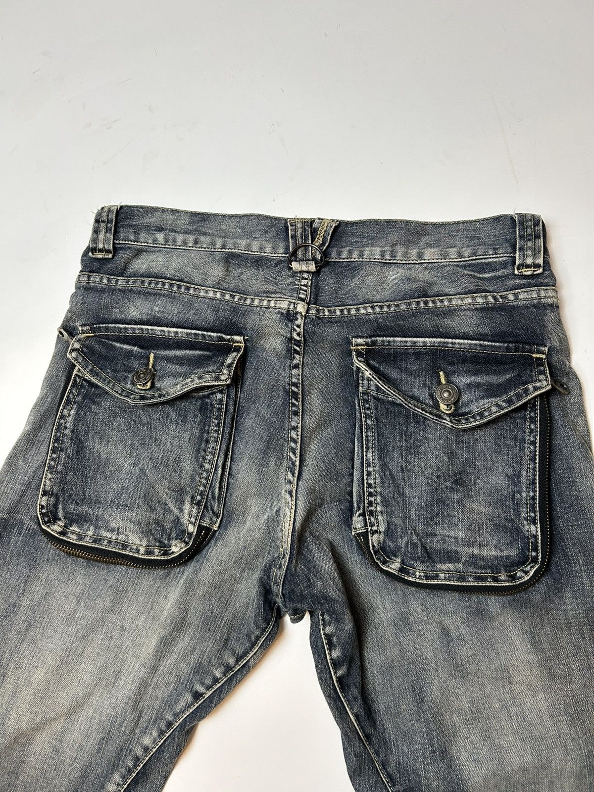 Designer × Japanese Brand × PPFM PPFM J CURVE DENIM PANT Size US 30 / EU 46 - 4 Thumbnail