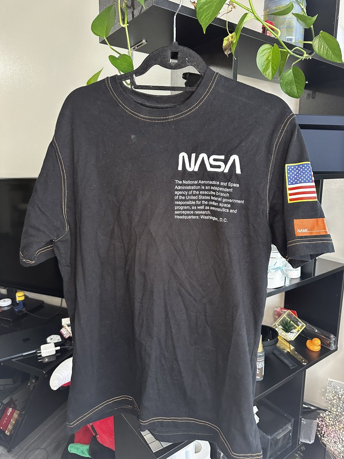 Heron Preston T-shirt Heron Preston NASA Size US M / EU 48-50 / 2 - 1 Thumbnail