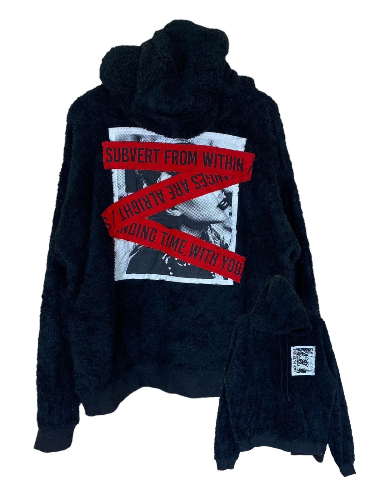 Japanese Brand Japanese Brand B One Soul Simons Riot Inspired Sherpa Hoodie Size US L / EU 52-54 / 3 - 1 Thumbnail