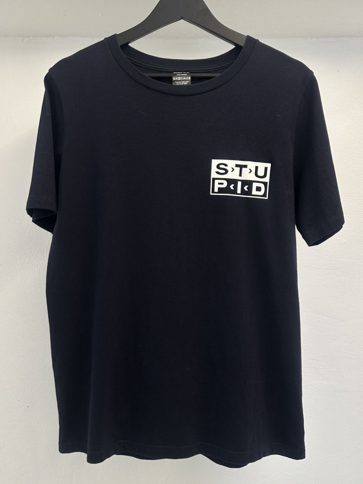 Number (N)ine NUMBER (N)INE STUPID “You know you’re not right” Tee Size US M / EU 48-50 / 2 - 2 Thumbnail