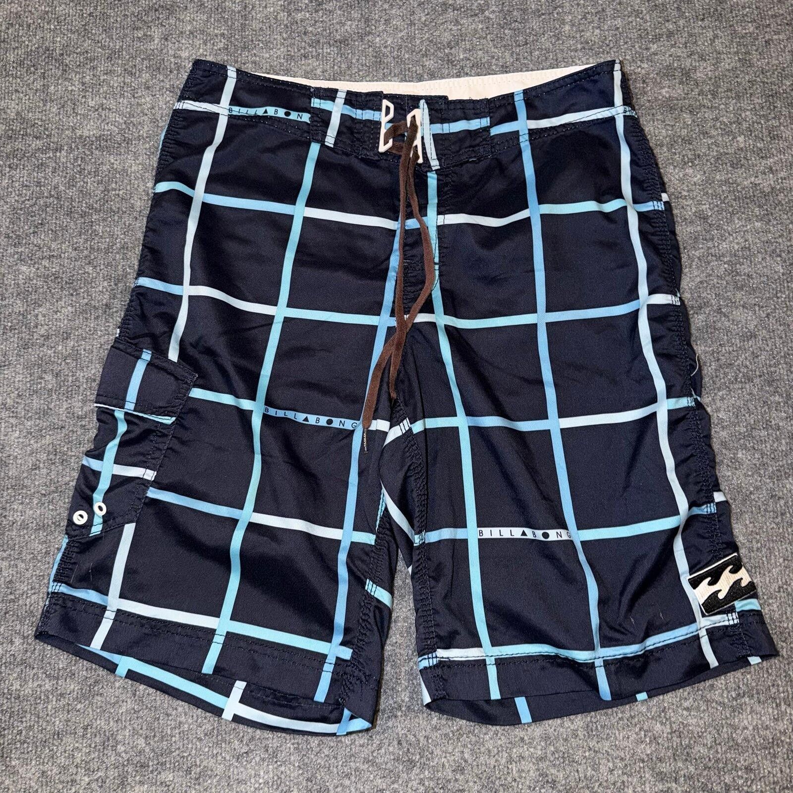 Billabong Billabong Ocean Blue Plaid Surf Board Shorts Mens MD 32 Size US 32 / EU 48 - 1 Thumbnail