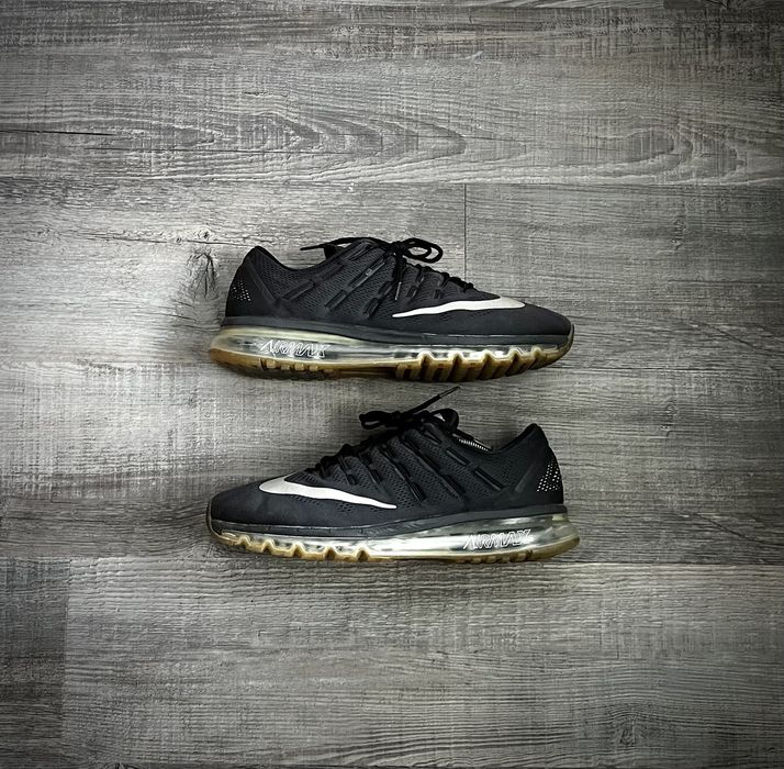 Air max 2016 hot sale black dark grey