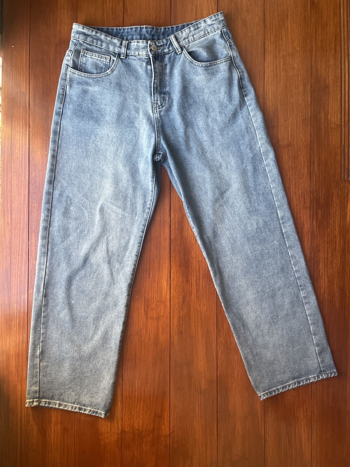 Other Blue Washed Baggy Jeans Size US 34 / EU 50 - 1 Thumbnail