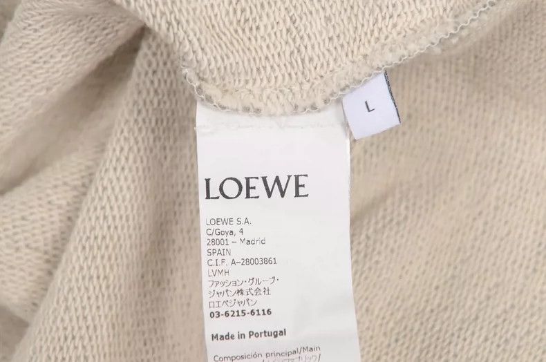 Loewe Loewe Letter cotton sweater Size L / US 10 / IT 46 - 6 Thumbnail