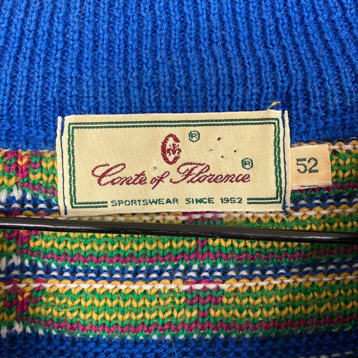 Vintage Crazy Vintage 90s Coogi Style 3D Knit Heavy Weight Sweater Size US L / EU 52-54 / 3 - 3 Thumbnail