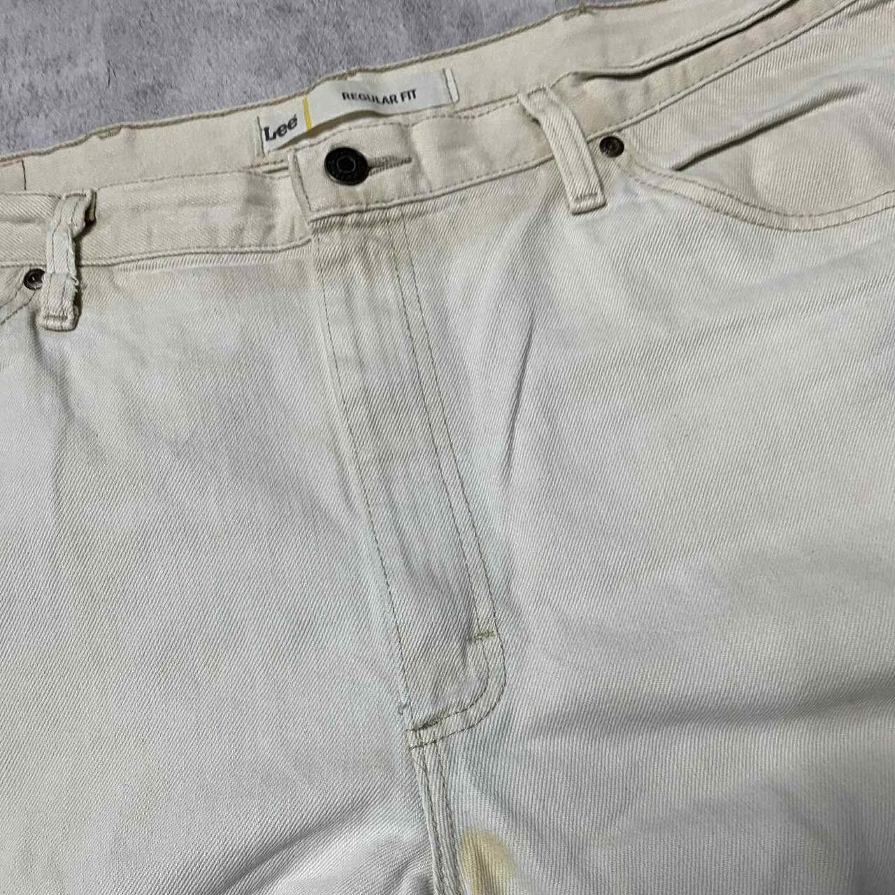 Lee Tan and cream vintage Lee jeans jeans Size US 36 / EU 52 - 6 Thumbnail