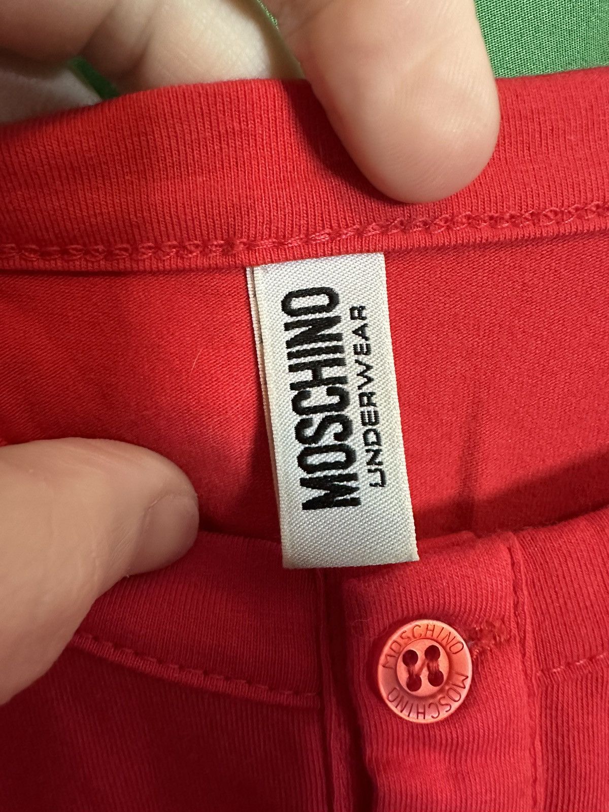 Moschino 2-piece logo pajamas / sleepwear set - top & bottoms Size US S / EU 44-46 / 1 - 9 Thumbnail