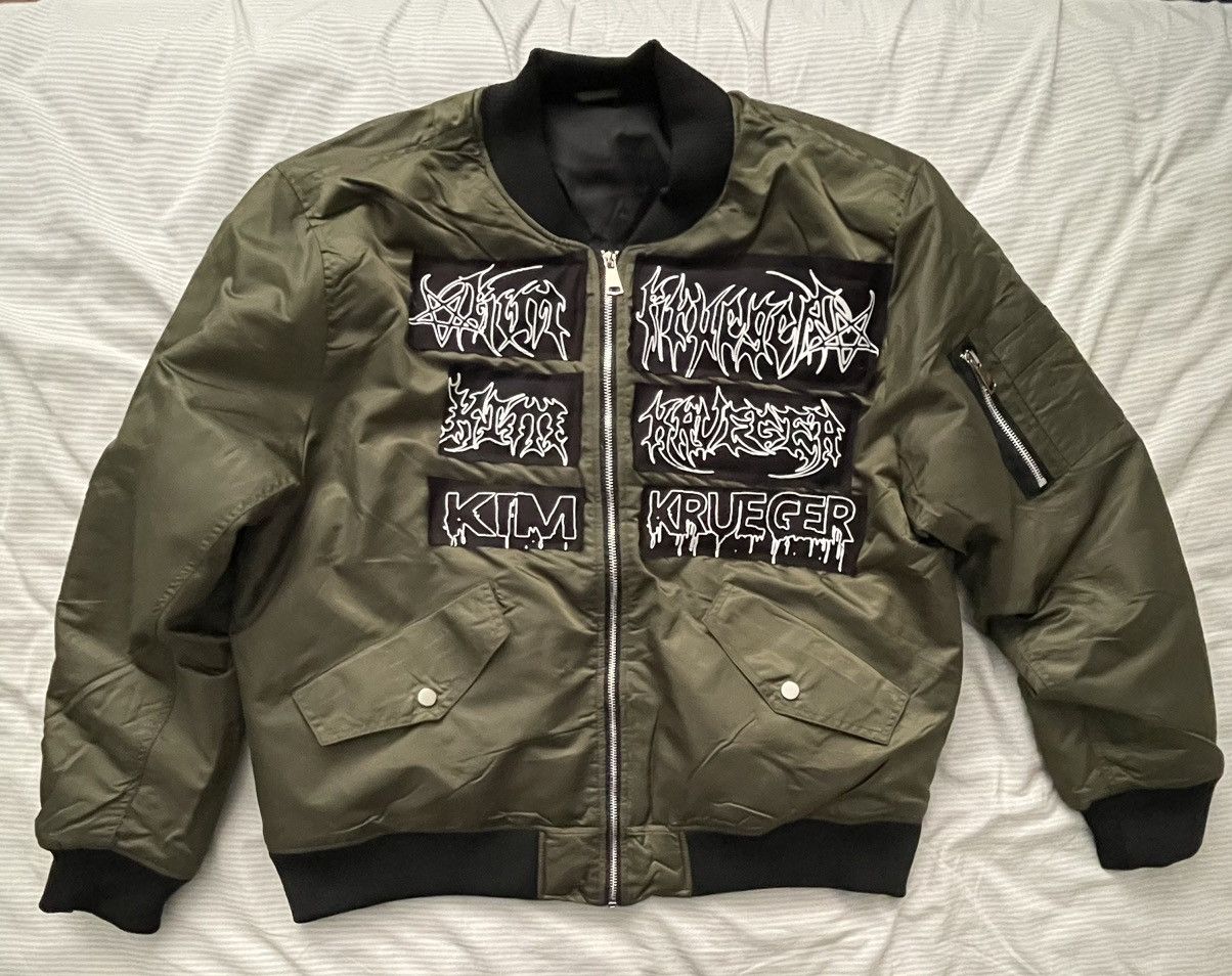 Ken Carson × Kim Krueger × Playboi Carti Kim krueger bomber jacket