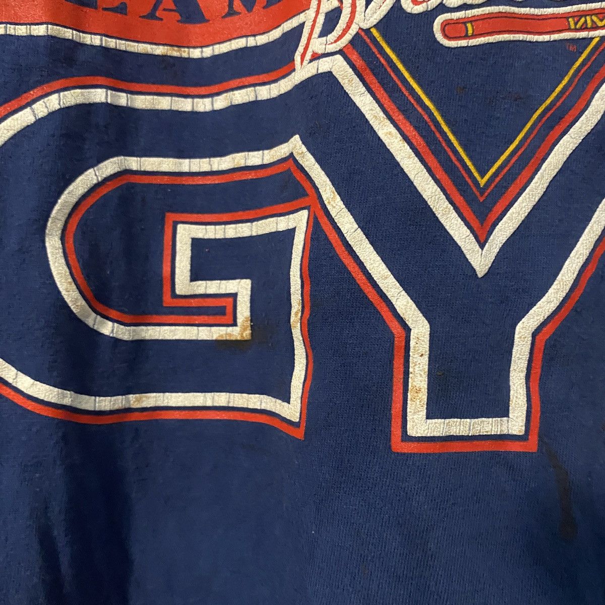 MLB Vintage 1993 Atlanta Braves MLB Shirt Size US XL / EU 56 / 4 - 6 Thumbnail