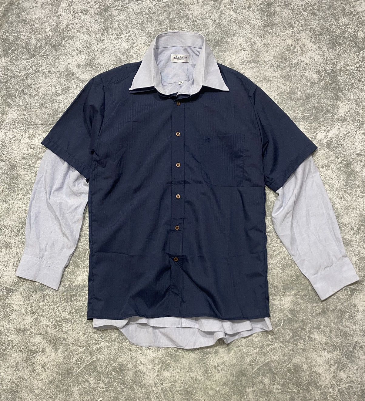 Givenchy Givenchy Monsieur Shirt Double Layer Size US M / EU 48-50 / 2 - 1 Thumbnail