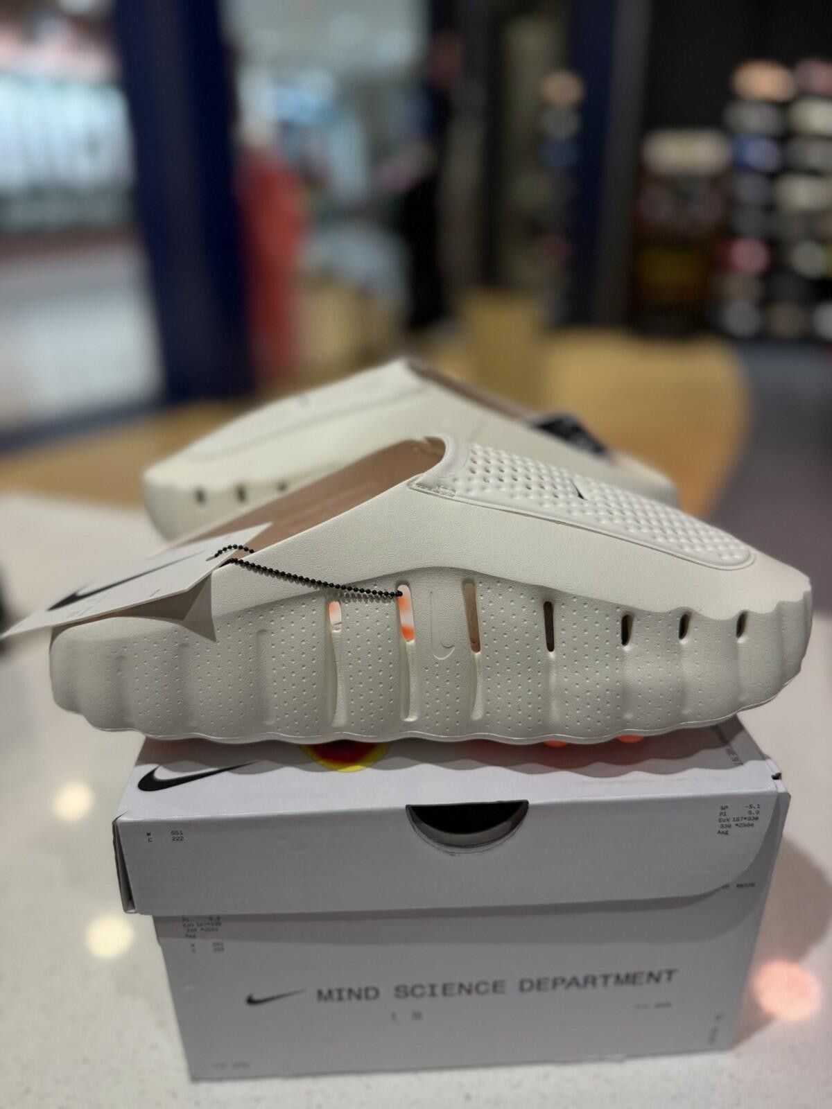 Nike Nike Mind 001 Slide (Women's "Sail" HQ4309-100 Size 10W/8.5M Size US 10 / IT 40 - 7 Thumbnail