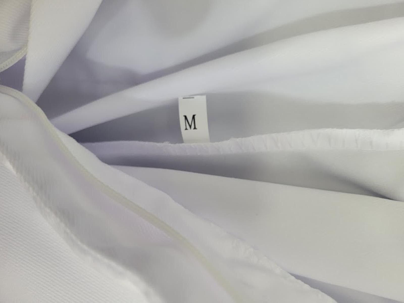 The Unbranded Brand Stylish White Cargo Pants with Multiple Pockets - Medium Size 32" / US 10 / IT 46 - 5 Thumbnail