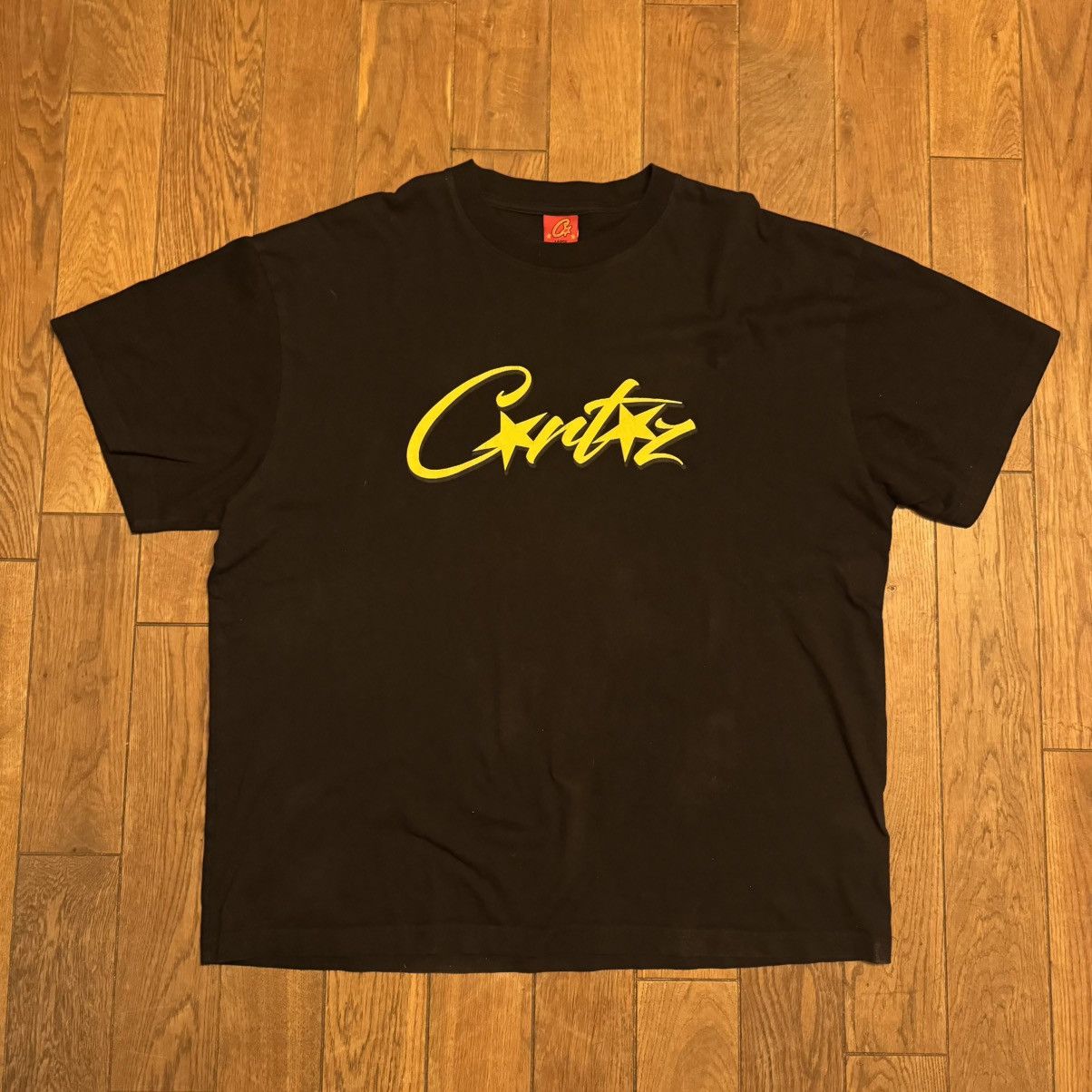 Corteiz × Trapstar London Corteiz Allstarz Logo tee black | Grailed