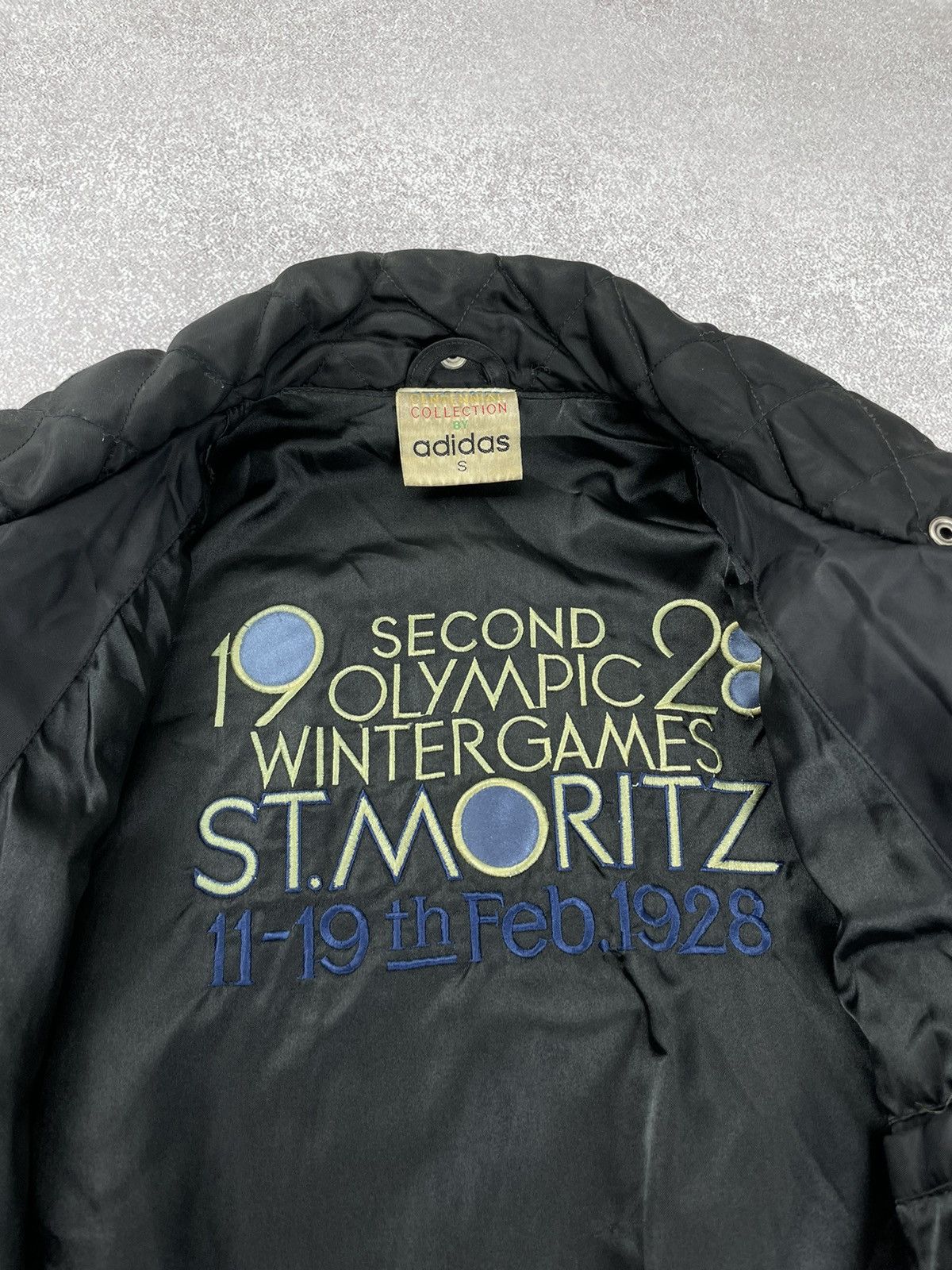 Adidas × USA Olympics × Vintage Vintage Adidas Olympic Winter Games ST.Moritz Bomber Jacket Size US S / EU 44-46 / 1 - 8 Thumbnail