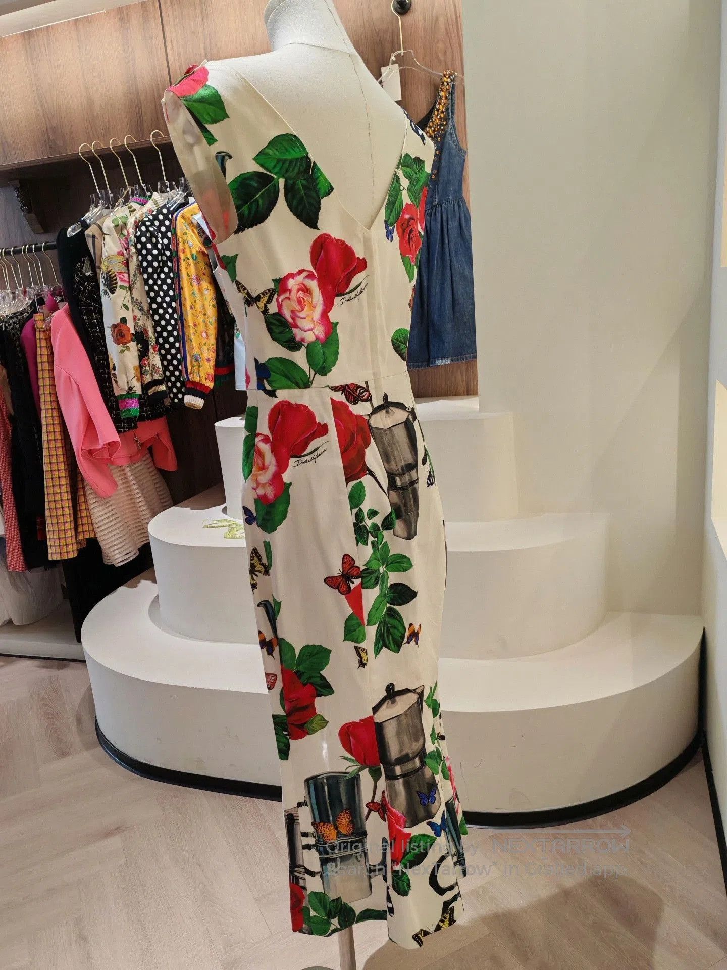 Dolce & Gabbana Dolce&Gabbana Runway Print Dress. Size M / US 6-8 / IT 42-44 - 2 Thumbnail