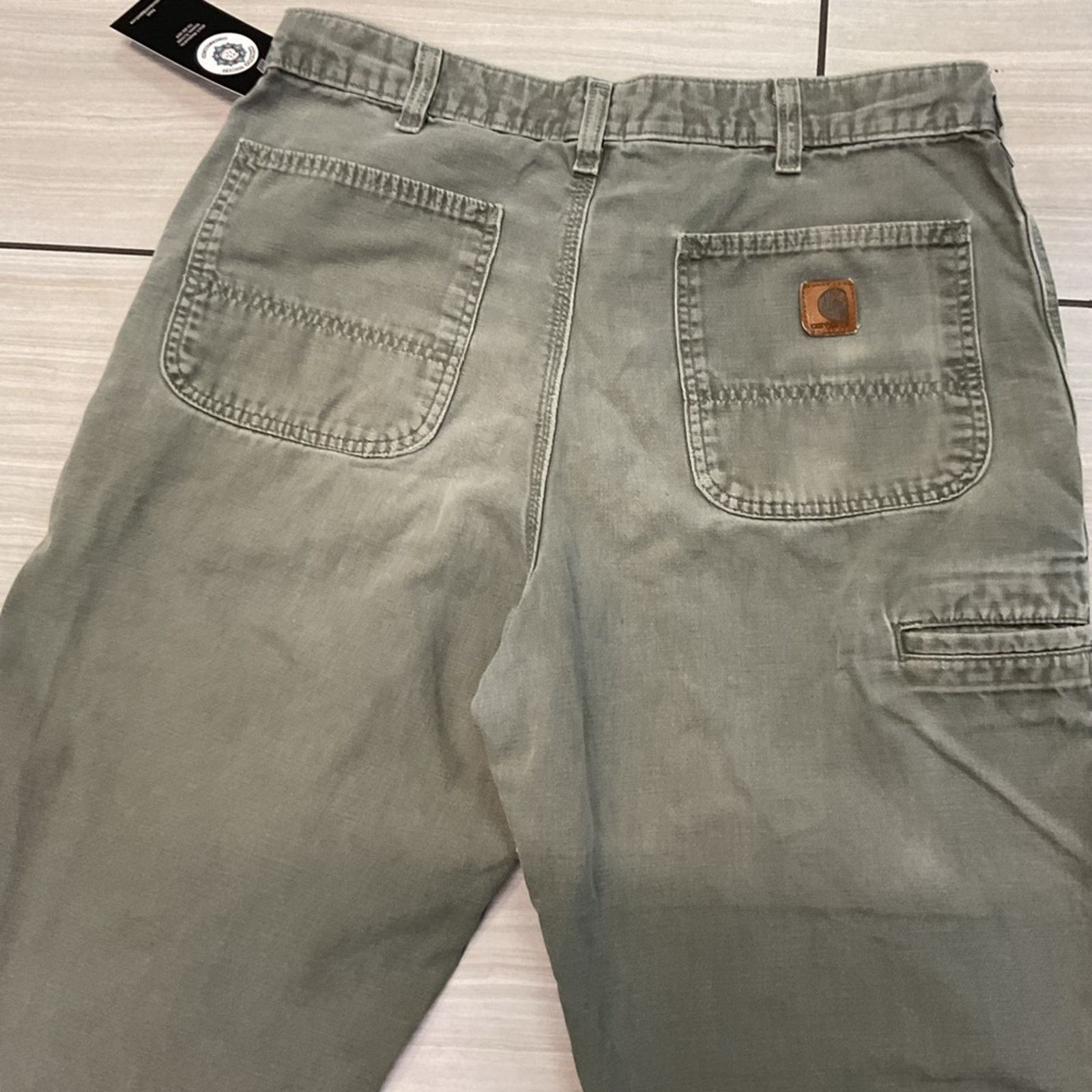 Carhartt Vintage 90s Carhartt Dungaree Fit Carpenter Pants Size US 34 / EU 50 - 7 Thumbnail