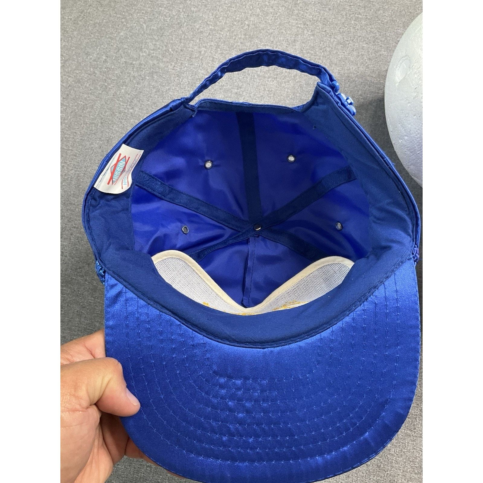 Other Vintage Los Angeles Rams Nylon Hat Nissin Rare Size ONE SIZE - 6 Thumbnail