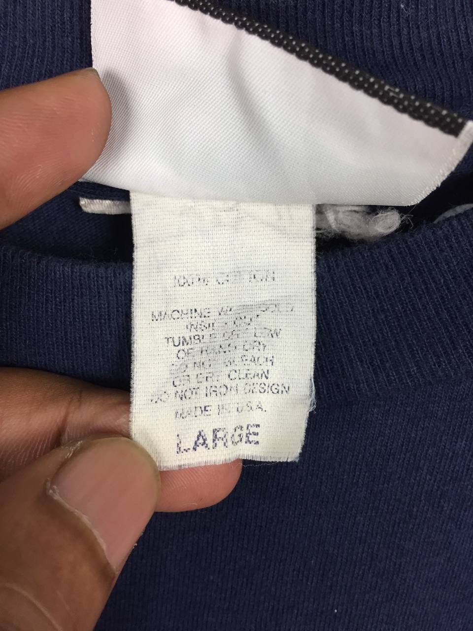 Vintage Vtg Hollywood Embroidered Logo Made In Usa Single Stitch Tee Size US L / EU 52-54 / 3 - 12 Thumbnail