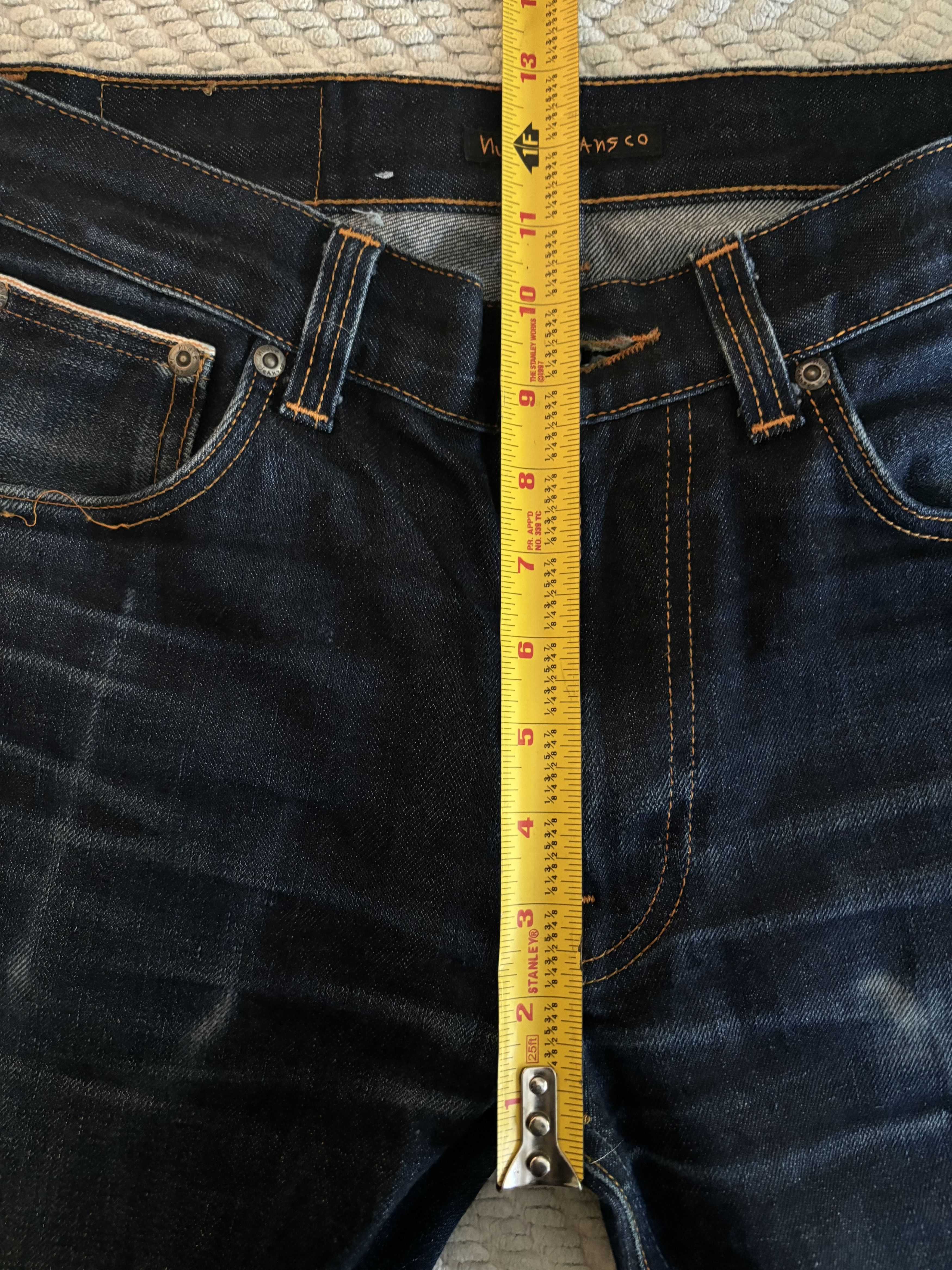 Nudie Jeans Nudie Denim Lean Dean Raw Dry Japan Selvedge Size US 30 / EU 46 - 5 Thumbnail