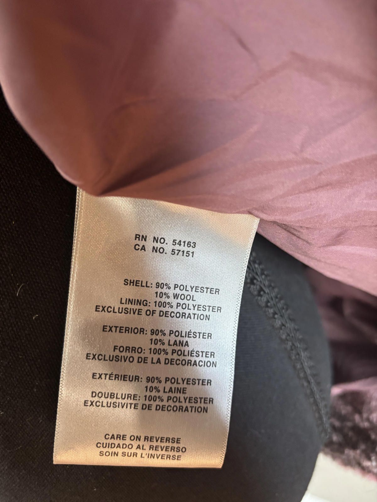 Other Cottage Core Levi's Pink and Black Plaid Wool Jacket Size M / US 6-8 / IT 42-44 - 6 Thumbnail