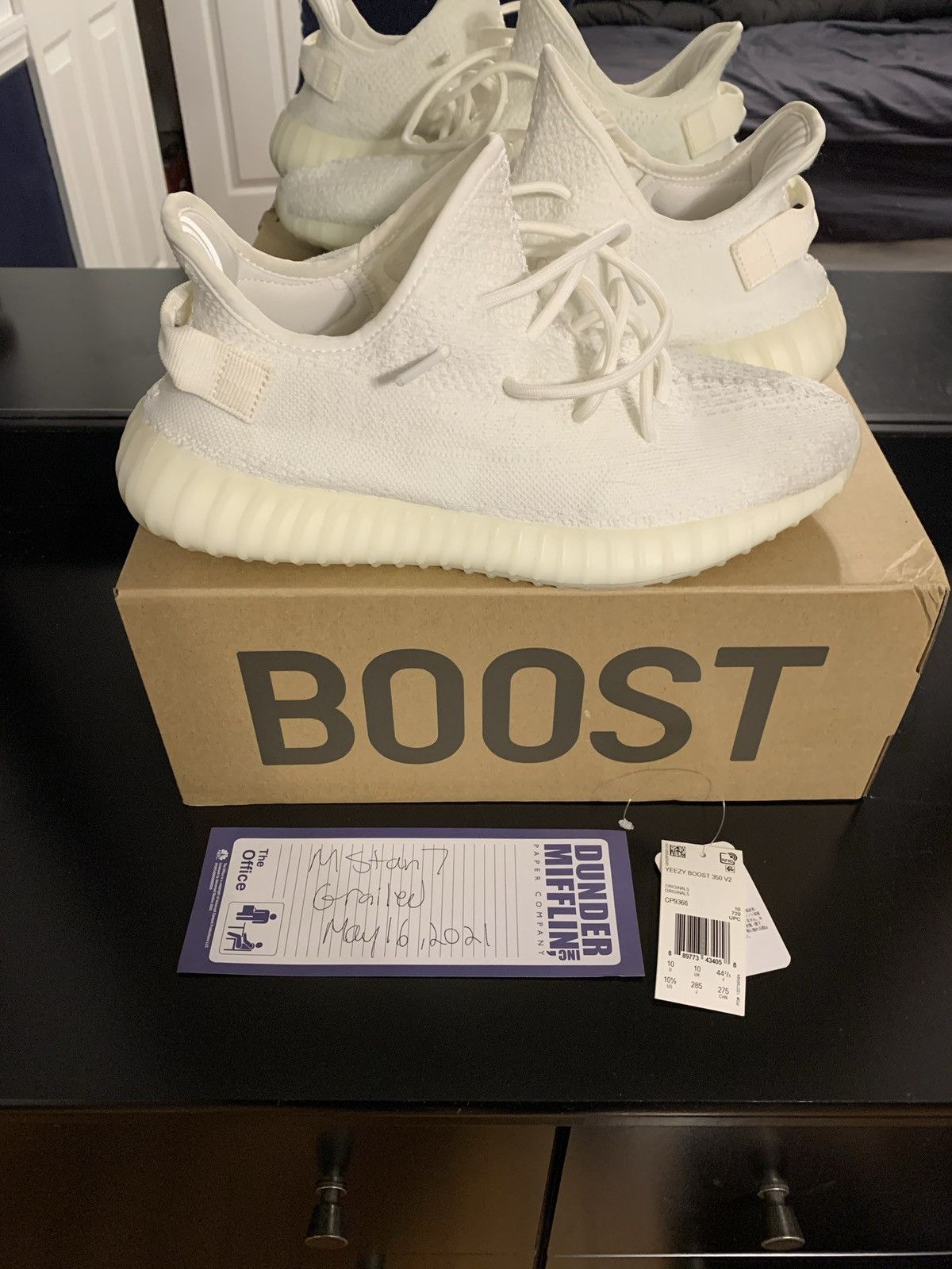 Adidas Adidas Yeezy Boost 350 V2 “Cream” Size US 10.5 / EU 43-44 - 1 Thumbnail
