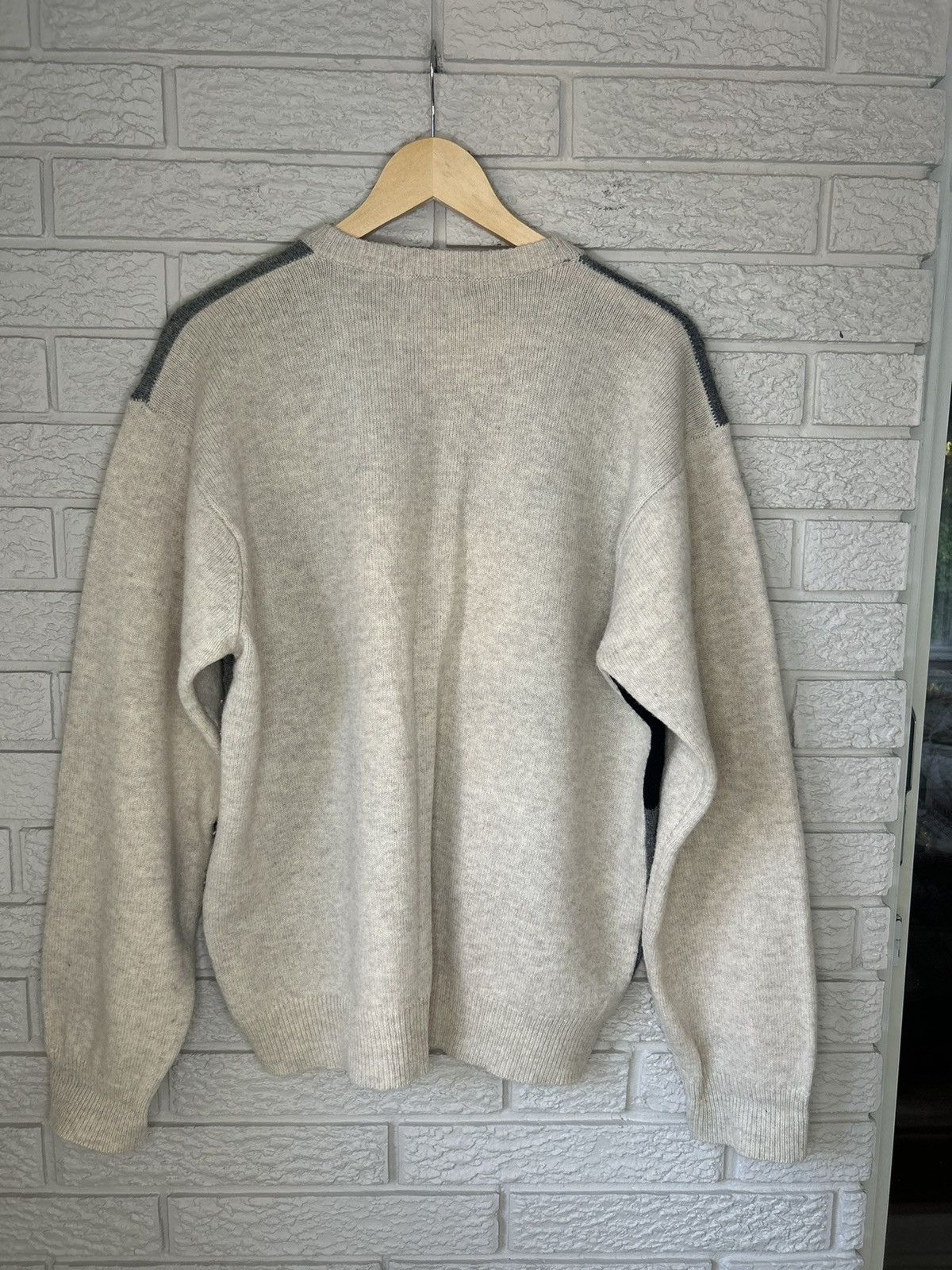 Vintage Vintage 90s Golf Embroidered Lambswool Knit Sweater Rare Size US L / EU 52-54 / 3 - 6 Thumbnail