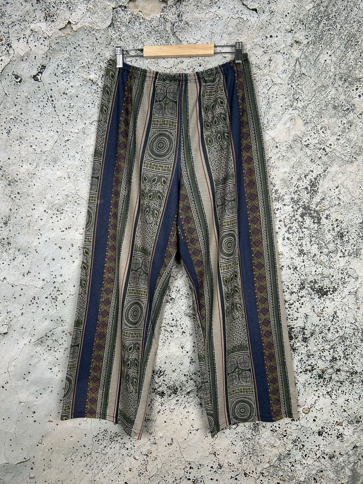 Vintage Vintage Miss Etam Viscose Avantgarde Pants 90s Size 30" / US 8 / IT 44 - 1 Thumbnail