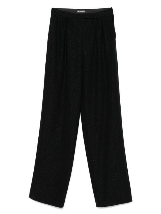 Emporio Armani EMPORIO ARMANI Women Straight Pants EW002204 AF12528UC001 Black Size 27" / US 4 / IT 40 - 1 Thumbnail