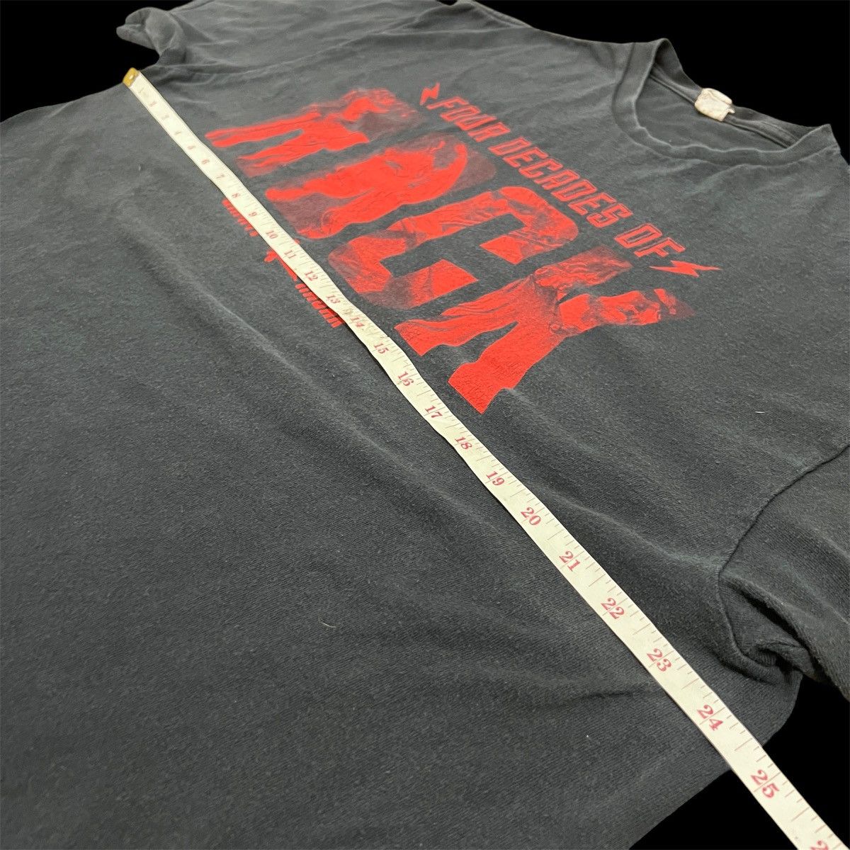 Band Tees × Vintage Vintage Y2K Sammy Hagar 4 Decades Promo Tee 2XL Faded Size US XXL / EU 58 / 5 - 9 Thumbnail