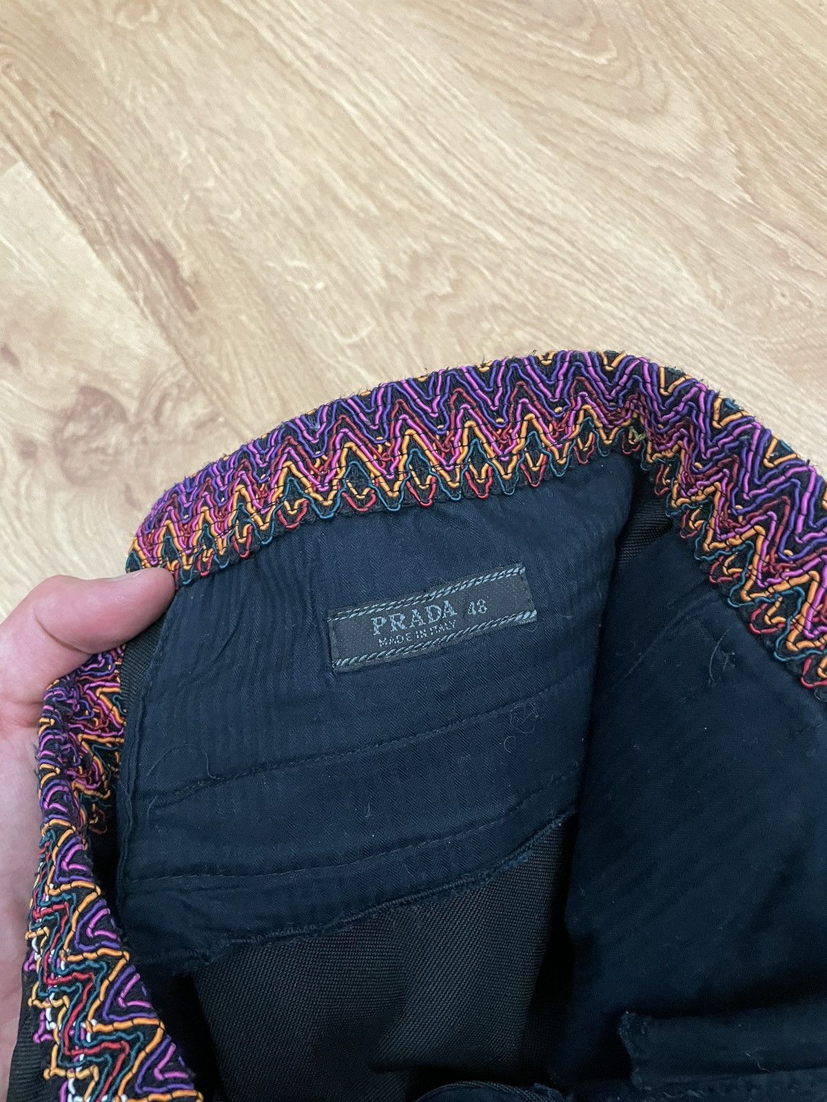 Prada Black business trousers Size US 31 - 7 Thumbnail