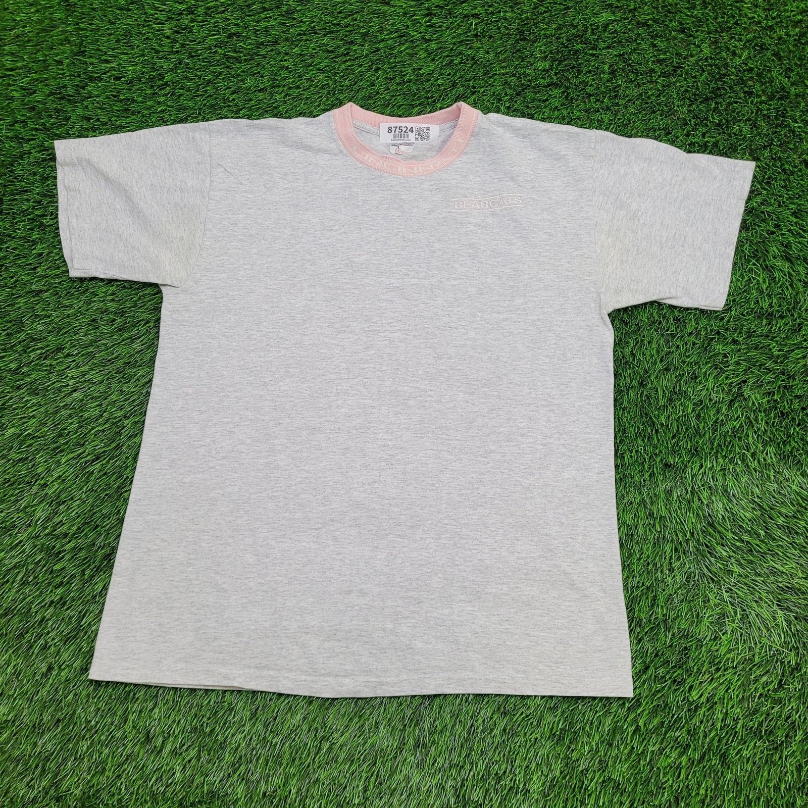 Other VTG Cincinnati Bearcats Tribal Ringer Shirt L Gray Pink USA Size US L / EU 52-54 / 3 - 1 Thumbnail