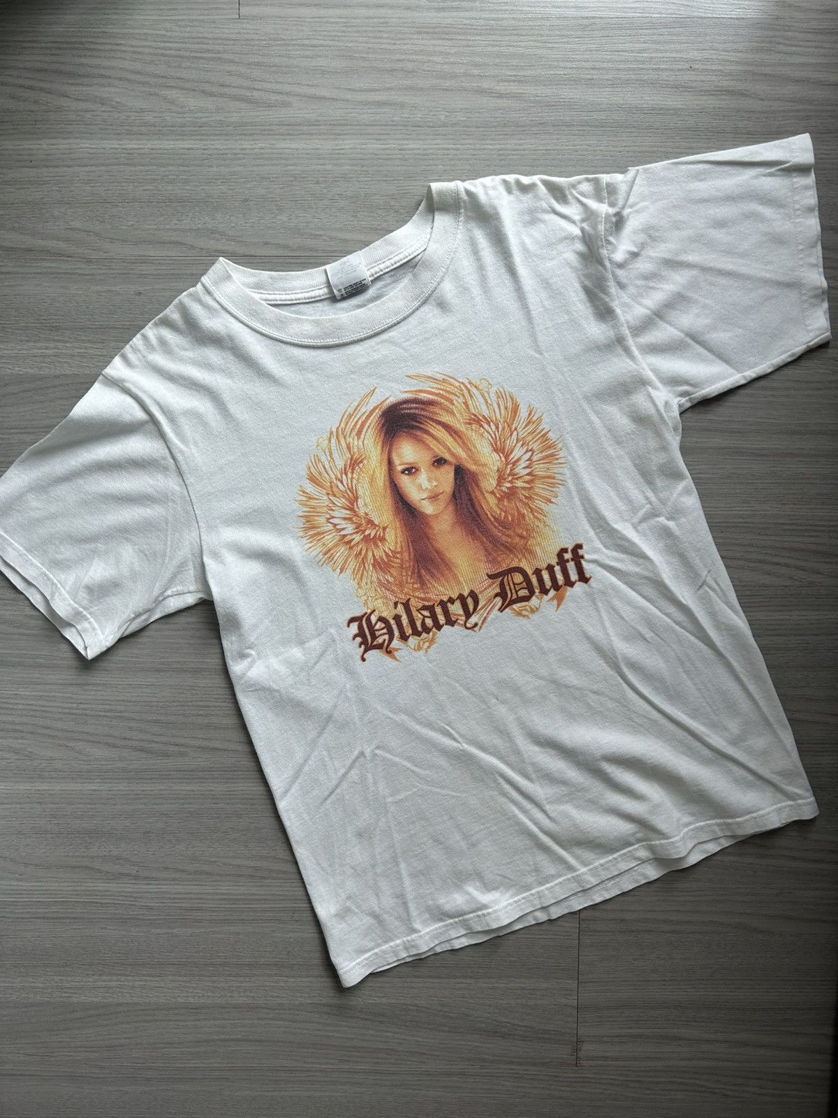 Vintage Hilary Duff Vintage T Shirt 00’ Size US S / EU 44-46 / 1 - 1 Thumbnail