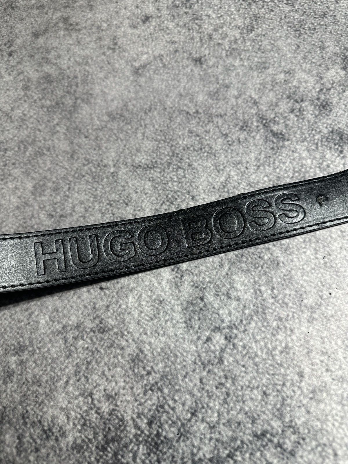 Hugo Boss Y2K Hugo Boss Logo Belts Leather Streetwear Rare USA Style Size ONE SIZE - 4 Thumbnail
