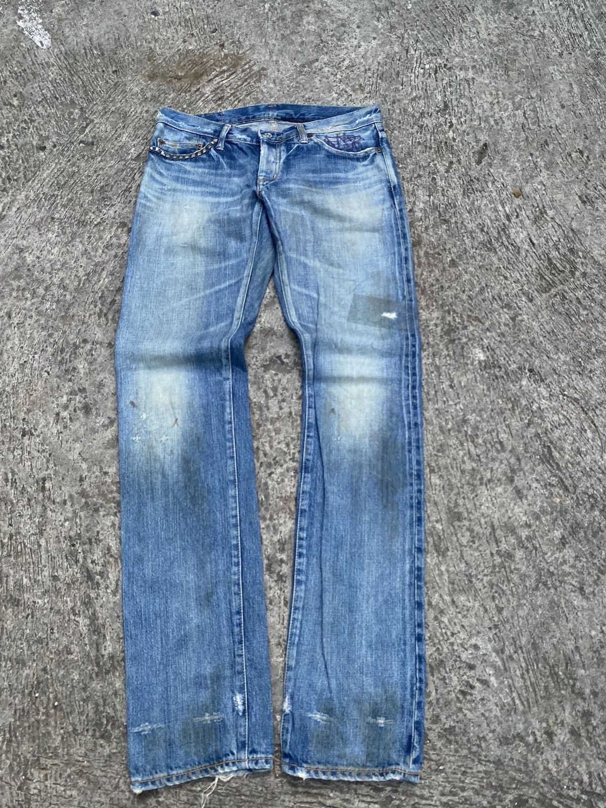 Hysteric Glamour Hysteric glamour selvedge denim pants Size US 29 - 1 Thumbnail