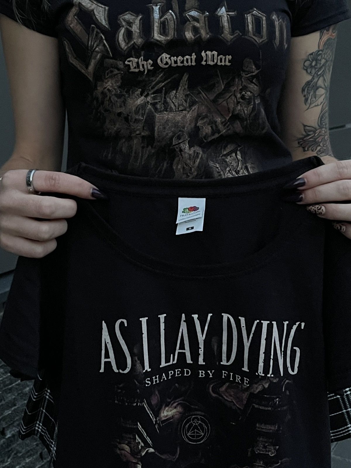 Band Tees As I Lay Dying "Shaped by Fire" Womens Black Tank Top Size M Size M / US 6-8 / IT 42-44 - 12 Thumbnail
