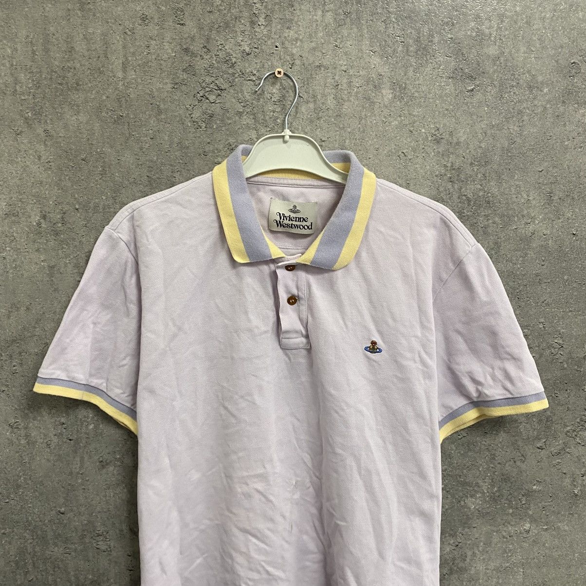 Vivienne Westwood Vivienne Westwood Polo T Shirt Vintage Small Orb Logo Luxury Size US XL / EU 56 / 4 - 4 Thumbnail