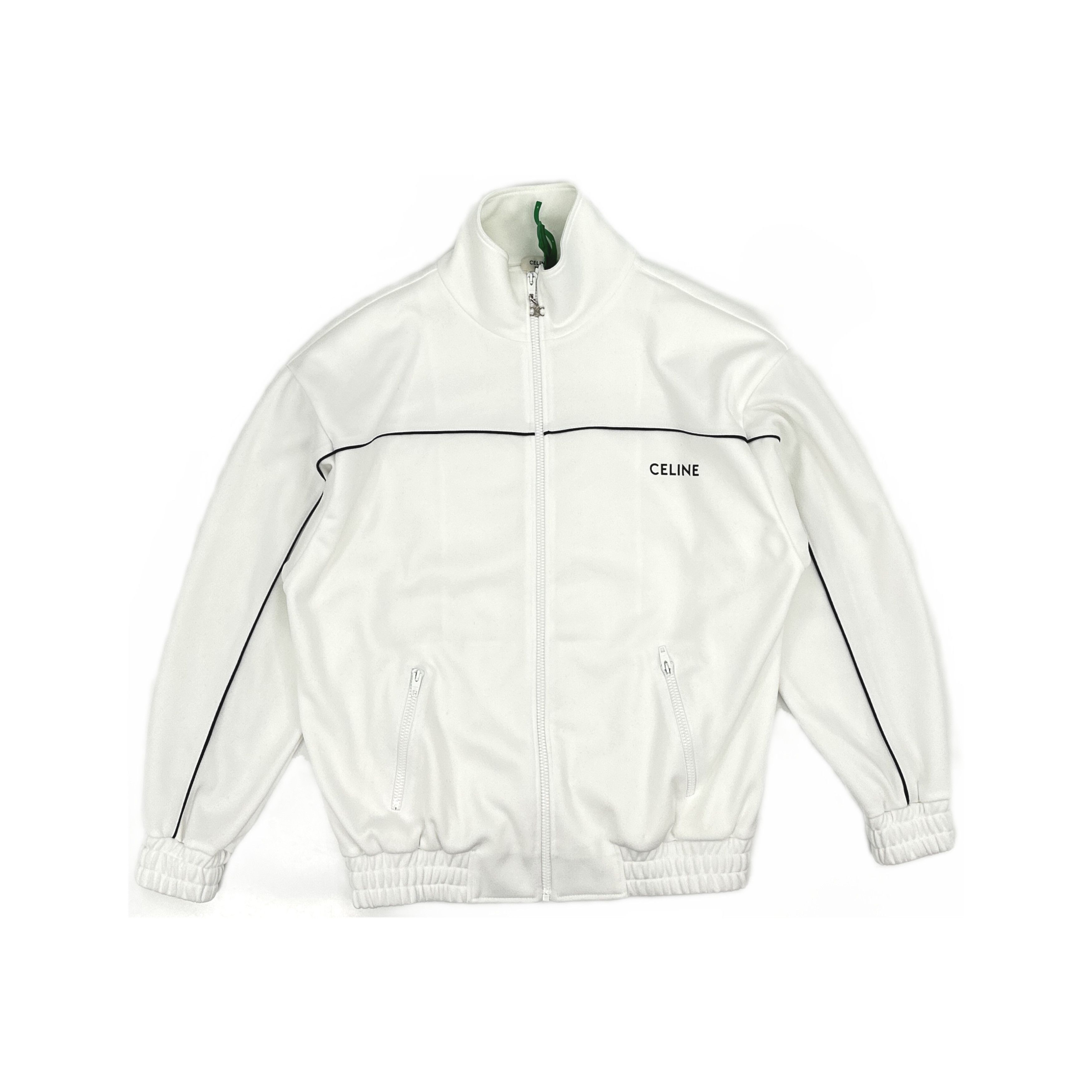 Celine CELINE Logo Zip Track Jacket Size S Size US S / EU 44-46 / 1 - 1 Thumbnail