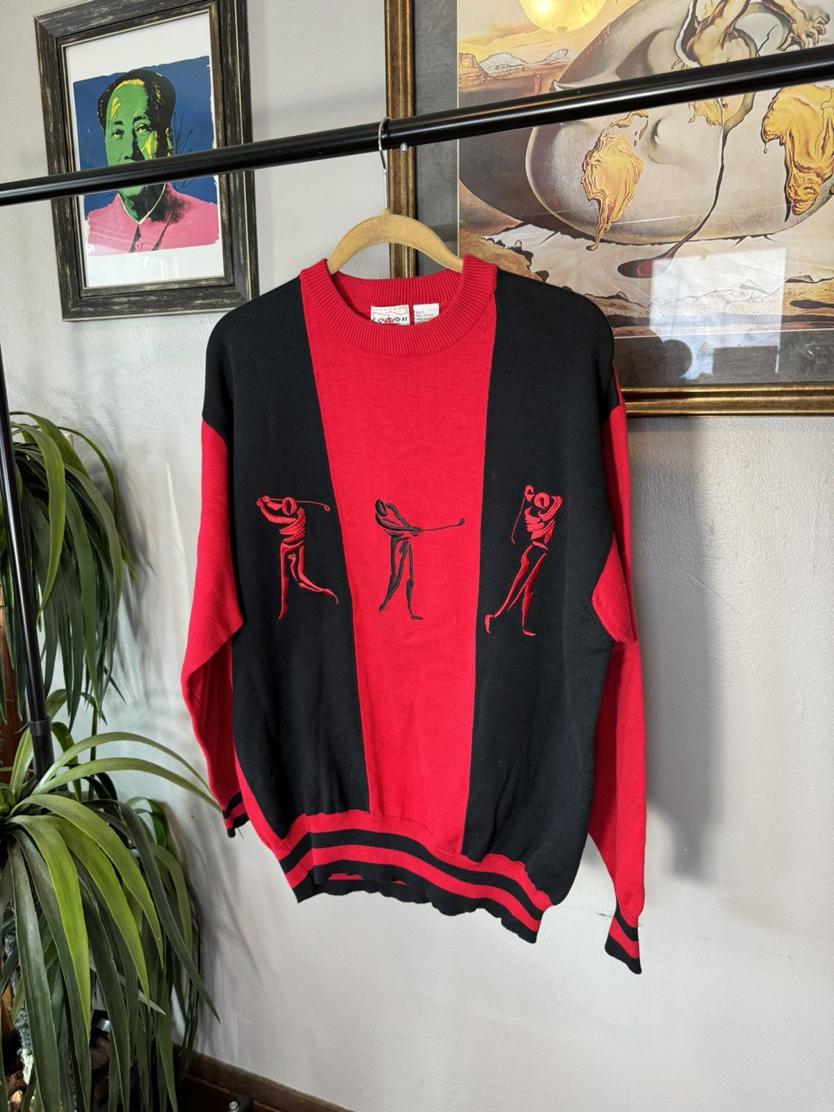 Vintage Vintage Golf Sweatshirt Size US L / EU 52-54 / 3 - 2 Thumbnail