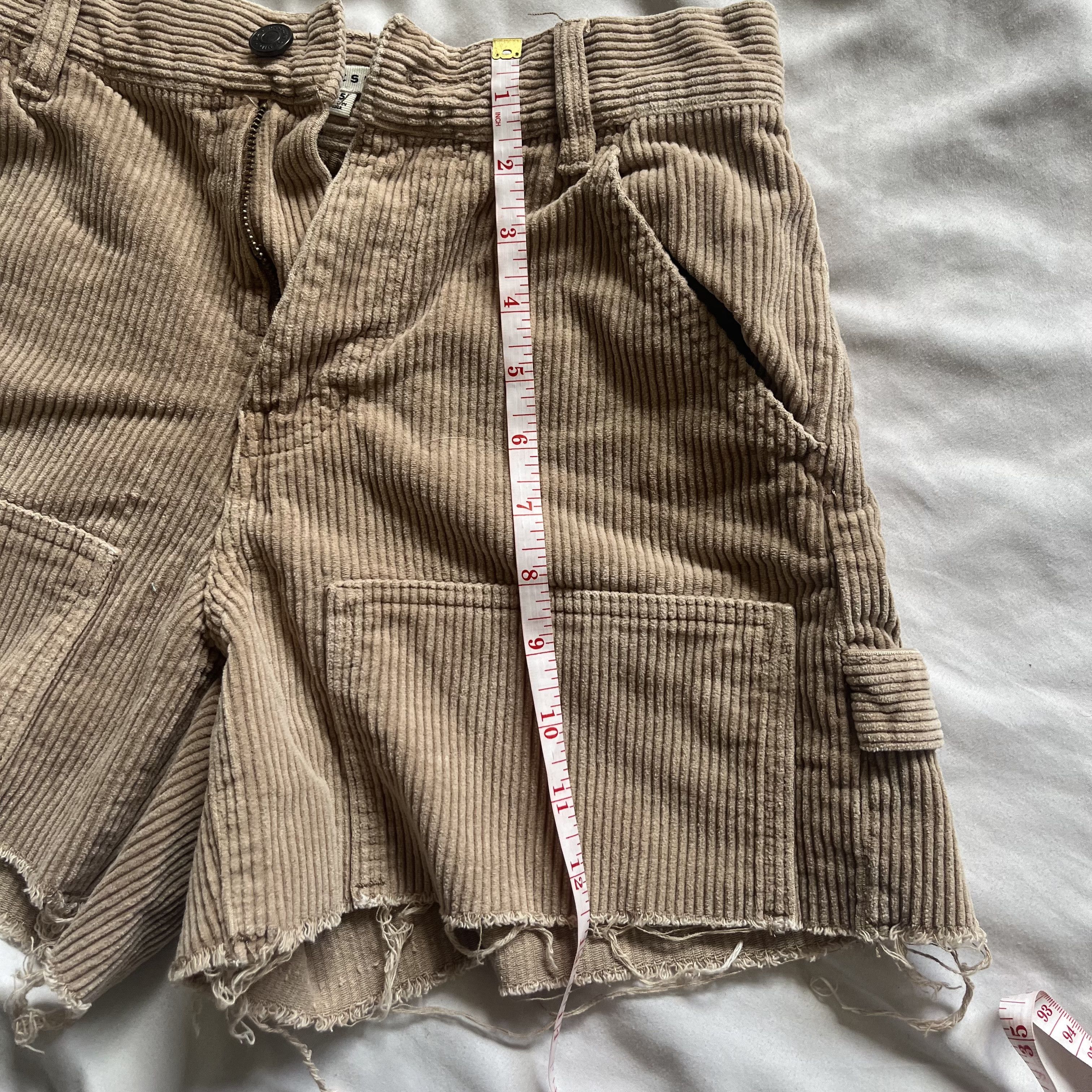 Pacsun PacSun Brown Corduroy Booty Shorts Size 25" / US 0 / IT 36 - 4 Thumbnail